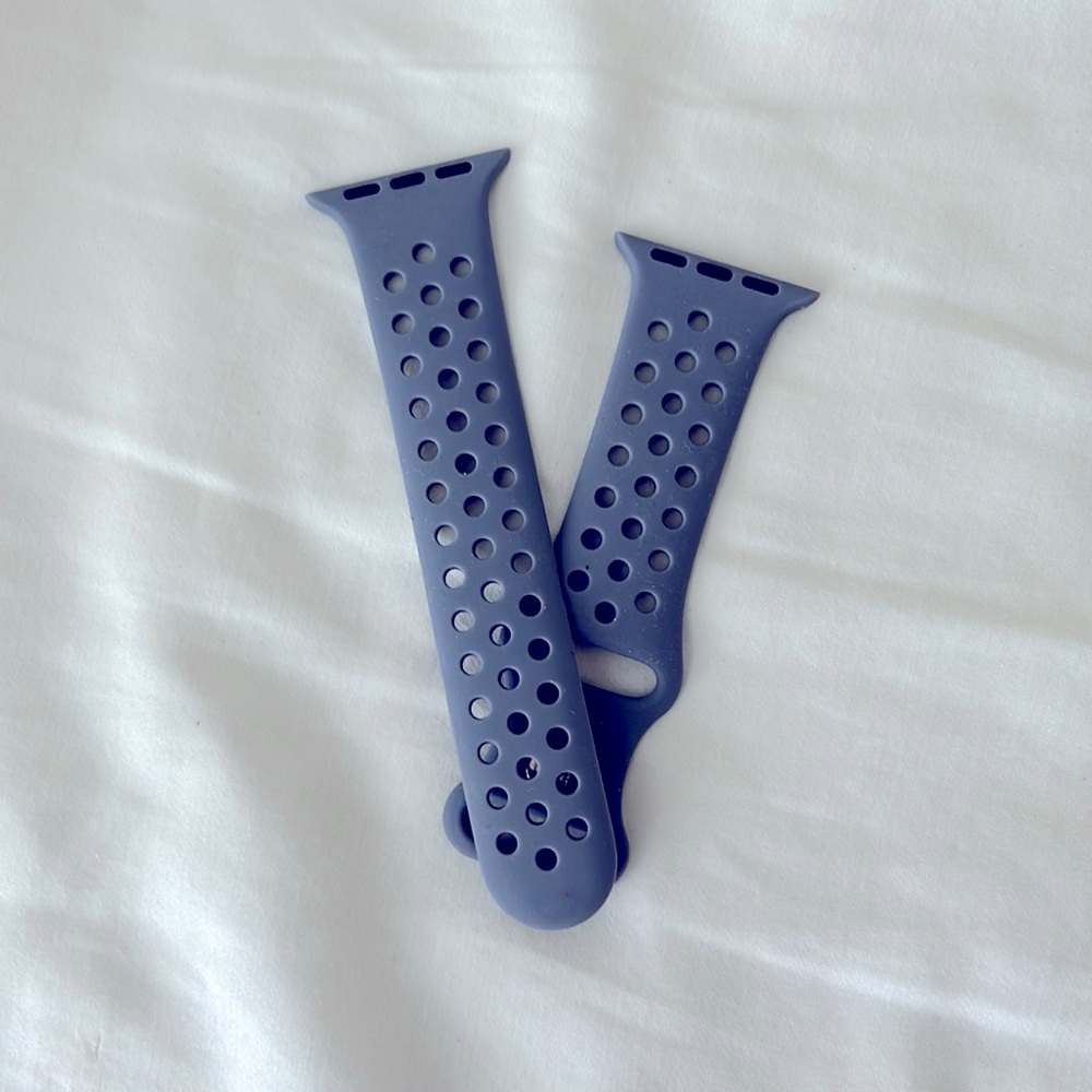Apple Watch Nike sport band dusty blue